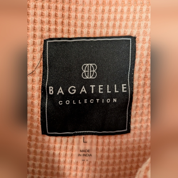 Bagatelle Waffle Knit Shacket - Picture 5 of 9
